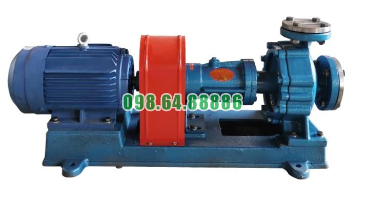 Bơm dầu truyền nhiệt trục ngang RY40-25-200 lưu lượng 10 m3/h, công suất 4 kW, cột áp 50 m, tốc độ 2900 vòng/phút
