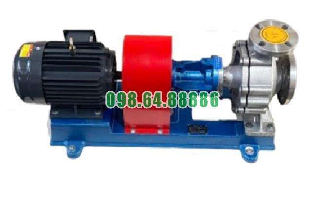 Bơm dầu truyền nhiệt trục ngang RY20-20-125 lưu lượng 1.5 m3/h, cột áp 22 m, công suất 0.75 kW, tốc độ 2800 vòng/phút