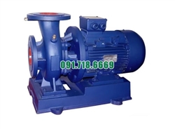 Bơm li tâm trục ngang SLW-ISW40-250 có động cơ 7.5 kw đẩy cao 82m